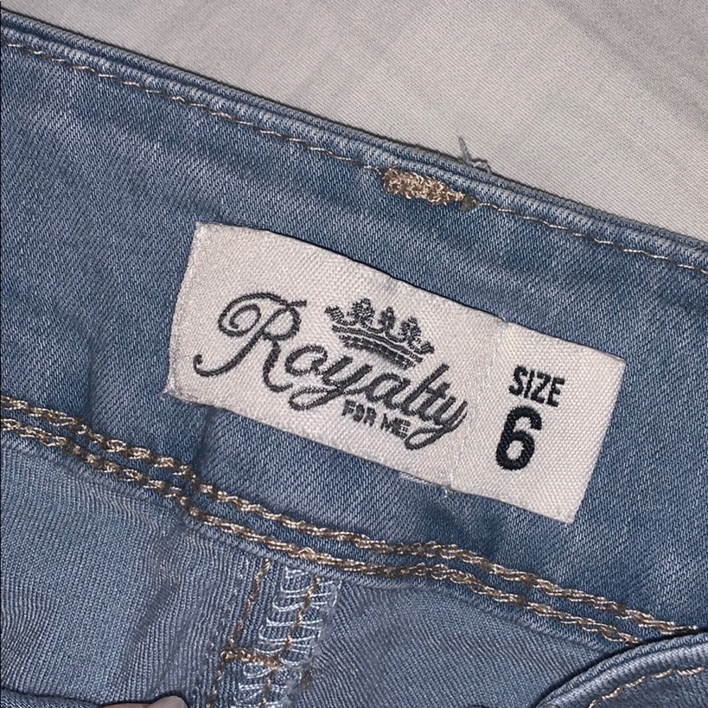 Blue Red Roses Shorts - Picture 4 of 4